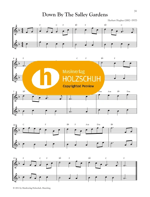 Down By The Salley Gardens